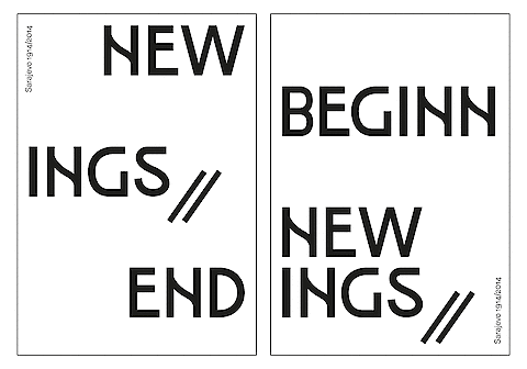 Sarajevo 100, Christof Nardin, New Beginnings – New Endings — Poster